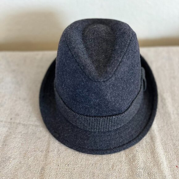 Stetson All American Grey/Charcoal Wool Blend Men's Fedora Hat Sz Sm-Med - Picture 9 of 10